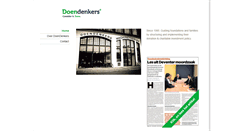 Desktop Screenshot of doendenkers.nl